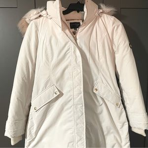 Jessica Simpson Faux Fur Hood Parka NWOT